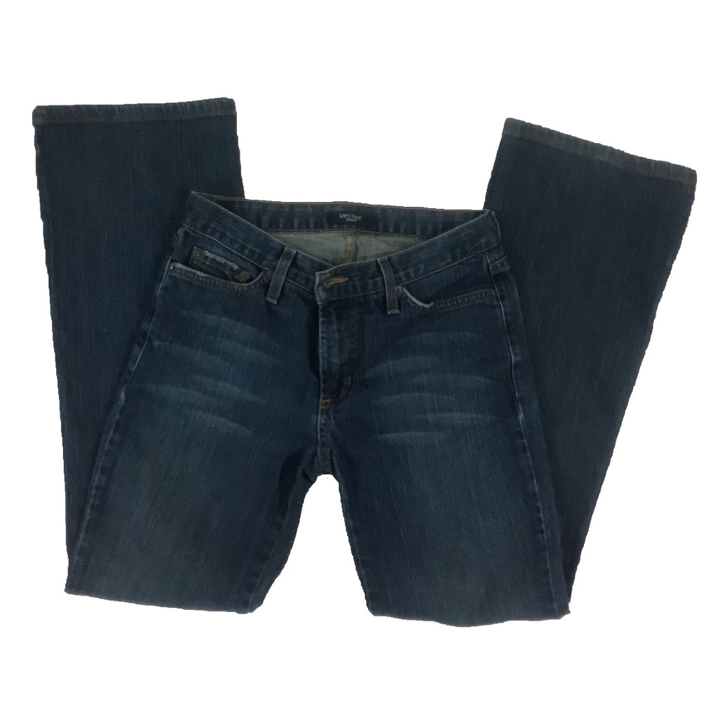 KAREN KANE Sz 2 Denim Stretch Petite Boot Cut